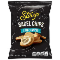 Stacy's Bagel Chips, Simply Naked, Baked