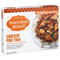 Saffron Road Chicken Pad Thai with Rice Noodles, Medium - 10 Ounce 