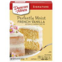 Duncan Hines Cake Mix, French Vanilla, Perfectly Moist - 15.25 Ounce 