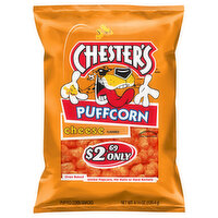 Chester's Puffcorn, Cheese Flavored - 4.25 Ounce 
