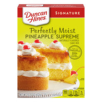 Duncan Hines Cake Mix, Pineapple Supreme, Perfectly Moist