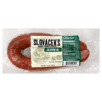 Slovaceks Smoked Sausage, Hickory, Jalapeno Hot