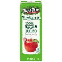 Tree Top 100% Apple Juice, from Concentrate, Organic - 8 Fluid ounce 