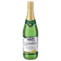 Welch's Juice Cocktail, White Grape, Non-Alcoholic, Sparkling - 25.4 Fluid ounce 