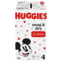 Huggies Diaper, Disney Baby, 4 (22-37 lb), Huge Value - 148 Each
