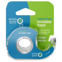 Simply Done Invisible Tape, Matte Finish