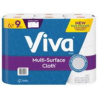 Viva Towels, Big Rolls, Choose-A-Sheet, 2-Ply - 6 Each