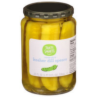 That's Smart! Pickles, Kosher Dill Spears, Fresh Pack - 24 Fluid ounce 