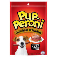 Pup-Peroni Dog Snacks, Filet Mignon & Bacon Flavors - 5.6 Ounce 