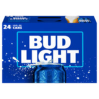 Bud Light Beer, Light Lager, Premium - 24 Each 