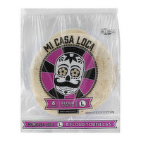 Mi Casa Loca Tortillas, Flour, Large - 8 Each 