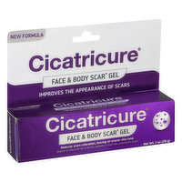 Cicatricure Scar Gel, Face & Body - 1 Ounce 