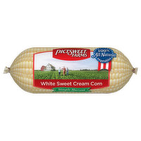 Pictsweet Farms White Sweet Cream Corn, Simple Harvest - 16 Ounce 