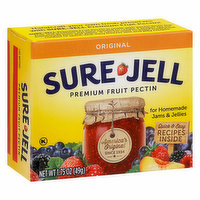 Sure Jell Fruit Pectin, Premium, Original - 1.75 Ounce 