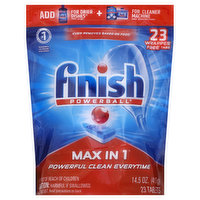 Finish Automatic Dishwasher Detergent, Wrapper Free Tabs