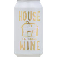House Wine Carbonated Wine, Brut Bubbles - 375 Millilitre 