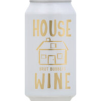 House Wine Carbonated Wine, Brut Bubbles