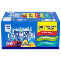 Capri Sun Juice Drink Blend, Variety Pack - 30 Each 