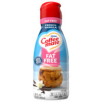 Coffee-Mate Coffee Creamer, Fat Free, French Vanilla - 32 Each