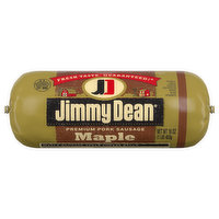 Jimmy Dean Pork Sausage, Premium, Maple - 16 Ounce 