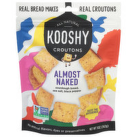 Kooshy Croutons, Almost Naked - 5 Ounce 