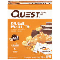 Quest Protein Bar, Chocolate Peanut Butter - 4 Each 