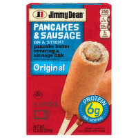 Jimmy Dean Jimmy Dean Pancakes & Sausage on a Stick, Frozen Breakfast, 5 Count - 5 Each 