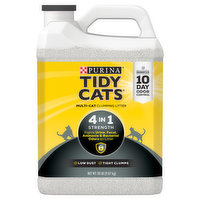 Tidy Cats Cat Litter, Clumping, 4 in 1 Strength - 20 Pound