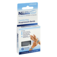 Sea Band Wristbands, Acupressure, Nausea Relief - 2 Each