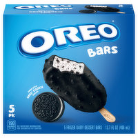 Oreo Frozen Dairy Dessert Bars, 5 Pack - 5 Each