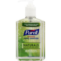 Purell Hand Sanitizer, Advanced, Naturals - 8 Ounce 