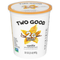 Two Good Yogurt, Vanilla - 32 Ounce 