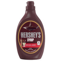 Hershey's Syrup, Fat Free, Special Dark - 22 Ounce 