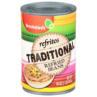 Brookshire's Traditional Refried Beans - 16 Ounce 