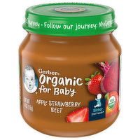 Gerber Apple Strawberry Beet - 4 Ounce 