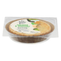 La Terra Fina Quiche, Cheddar & Broccoli - 6 Ounce 