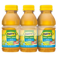 Mott's 100% Juice, Apple White Grape - 6 Each 