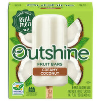 Outshine Fruit Bars, Creamy Coconut - 6 Each 