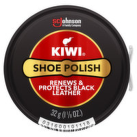 Kiwi Shoe Polish, Black - 1.125 Ounce 