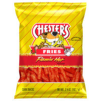 Chester's Corn Snacks, Flamin Hot Flavored, Fries