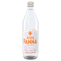 Acqua Panna Spring Water, Natural, Tuscany - 33.8 Fluid ounce 