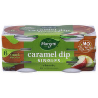 Marzetti Caramel Dip, Classic, Singles - 6 Each 