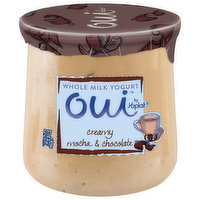 Oui Yogurt, Creamy Mocha & Chocolate, Whole Milk - 5 Ounce 