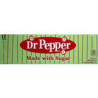 Dr Pepper Soda, 12 Pack