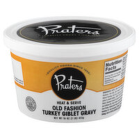 Praters Turkey Giblet Gravy, Old Fashion - 16 Ounce 