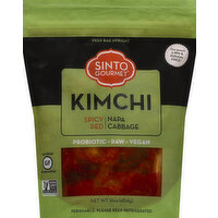 Sinto Gourmet Kimchi, Napa Cabbage, Spicy Red - 16 Ounce 