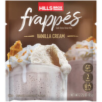 Hills Bros. Frappes, Vanilla Cream - 2.25 Ounce 