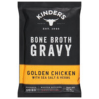 Kinder's Gravy Mix, Golden Chicken with Sea Salt & Herbs, Bone Broth - 1 Ounce 