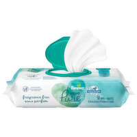 Pampers Wipes, Fragrance Free, Aqua Pure