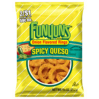 Funyuns Onion Flavored Rings, Spicy Queso - 0.75 Ounce 